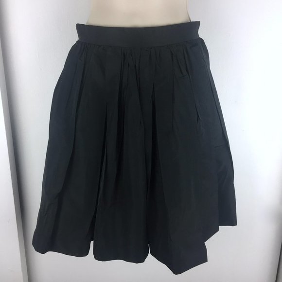 MIU MIU Black Chiffon Skirt MADE IN ITALY - Picture 2 of 6